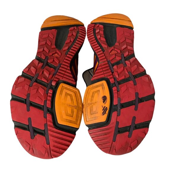 Salomon XR Mission I orange running shoes training hiking contagrip wms 7.5 - Picture 7 of 8